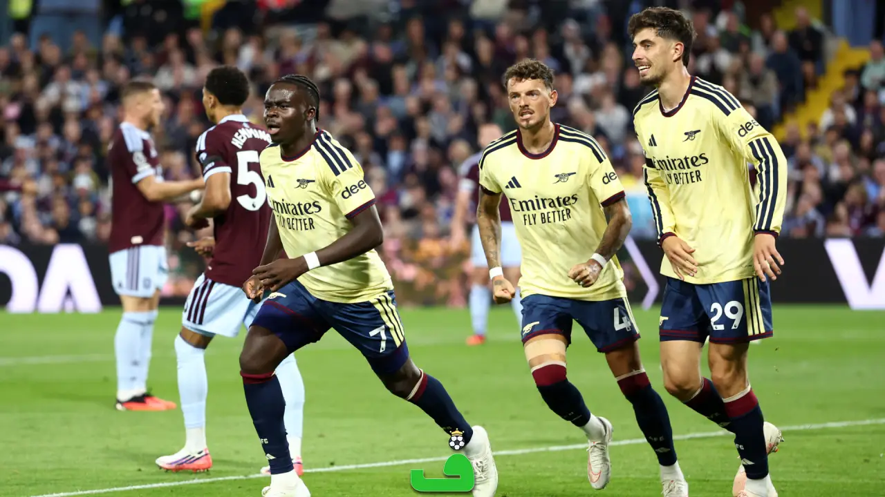 خلاصه بازی استون ویلا 0-1 آرسنال