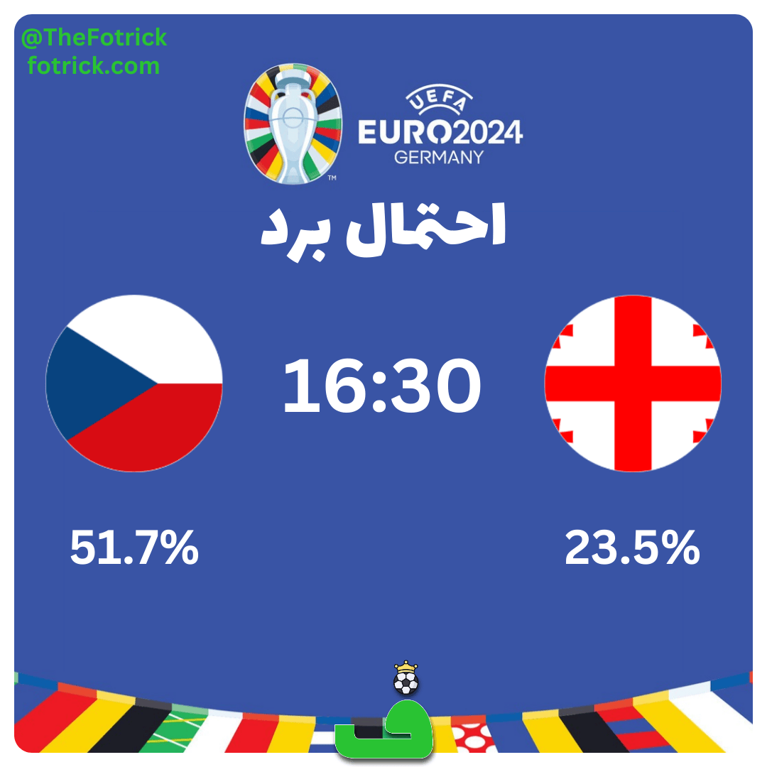 احتمال برد گرجستان مقابل چک